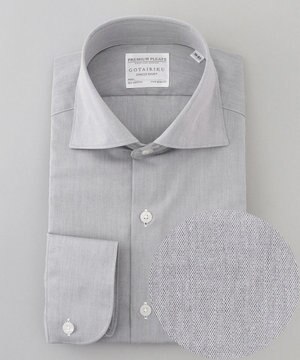  【形態安定】PREMIUMPLEATS_ワイドカラー _通年ドレスシャツ(26年春夏限定色)