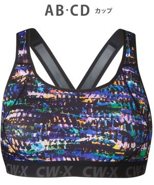  【WOMEN】 スポーツブラ 5方向 吸汗速乾（前身頃） HTY128 /ワコール