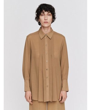  ウィンターボイル　プリーツシャツ