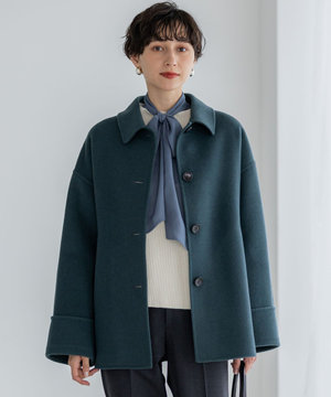 【VERY掲載】MANTECOPure リバー ステンカラーコート