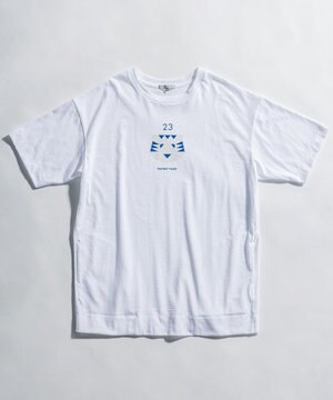 【23区 lab.】PAPIER TIGRE プリントアイコン Tシャツ