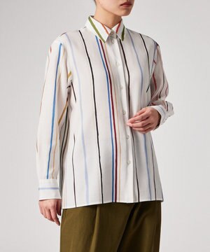  Painted Stripe シャツ