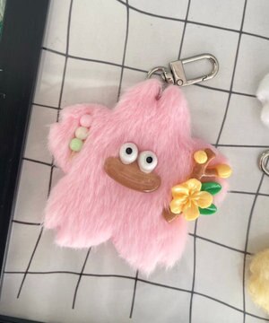  チェリブロモンスターぬいぐるみキーホルダー