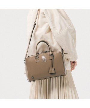  【牛革】カルヴィ/イタリアンレザーボストンM