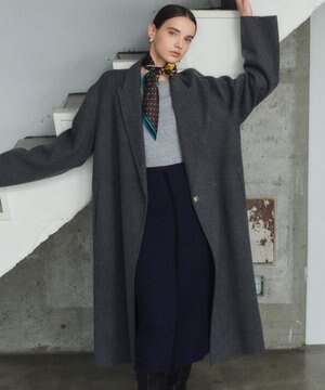  ZION / ウールロングチェスターコート