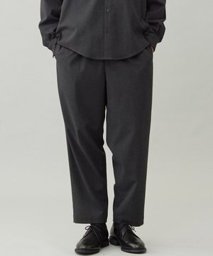  【OCEANS 雑誌・web・YouTube 掲載】FLANNEL TOUCH 機能美パンツ ワイド