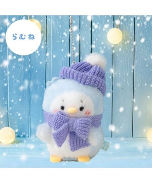  しろたん ニットコーデ キーホルダー 《らむね》 単品