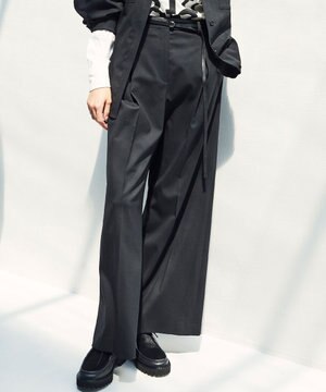 【洗える】スーパーサン　ワイドパンツ