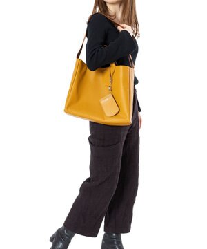  【撥水・軽量】トートバッグ（L）Tram Embossed トラムエンボス