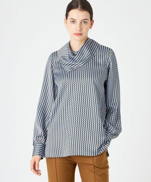  MABILLON / スカーフブラウス