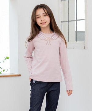  【150-160㎝】トロンプルイユロン Tシャツ