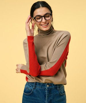  【洗える】LA MONNAIE / タートルネックニット