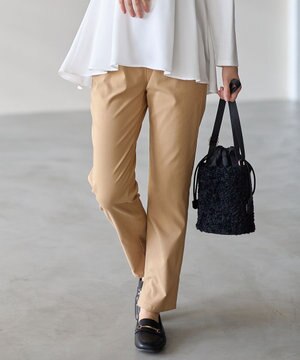 【ウエストゴム】7days裏起毛テーパードパンツ