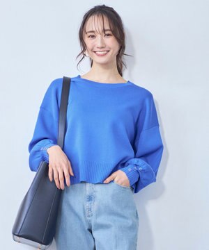 【花粉対策】ドルマン ニット