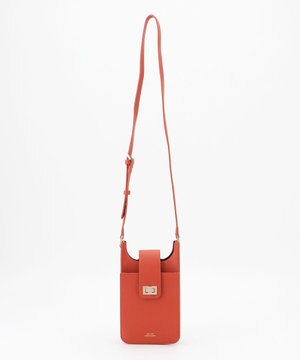  シュリンクフェイクレザーミニショルダー