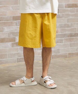  【UNISEX】ナイロンワッシャー ショートパンツ