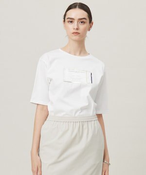  【新色追加・接触冷感・UVケア・洗える】 ロゴTEE