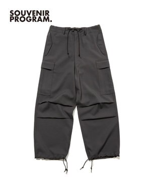  【J.PRESS ORIGINALS】【UNISEX】Polyester Aero Twill Easy Cargo Pants