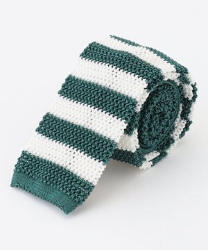  【J.PRESS KNIT TIE COLLECTION】ボーダー ニットネクタイ