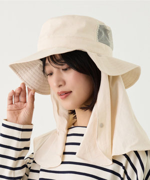 【UVカット率99%/遮熱/洗濯機洗い】コカゲル ロングケープアドベンチャー