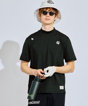  【吸水速乾 / ストレッチ】【MEN】ストレッチメッシュカノコ ベンチレーションモックT ゴルフ