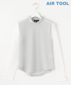  【WOMEN】AIR TOOLライト シアースリーブモックネック