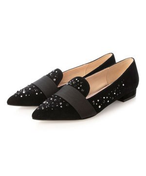  <MODE ET JACOMO>ラインストーン付きフラットパンプス