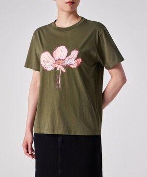  シングル ブルーム 半袖Tシャツ