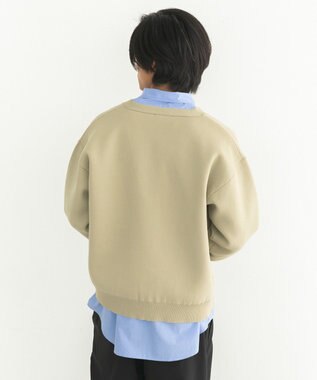 CRAFT STANDARD BOUTIQUE ウォッシャブルVネックカーディガン Beige
