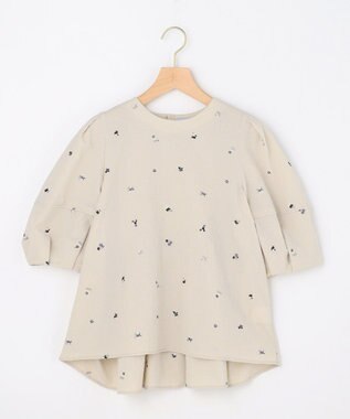 組曲 S 【先行予約・WEB限定】ミニフラワーエンブロイダリー ブラウス