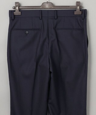 GOTAIRIKU 【御幸毛織】Superio160 ウールカシミヤ スーツ（ネイビーストライプ） ネイビー系8