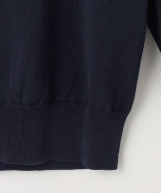 組曲 【アンサンブル対応】ハイゲージ 袖ギャザーニット ネイビー系