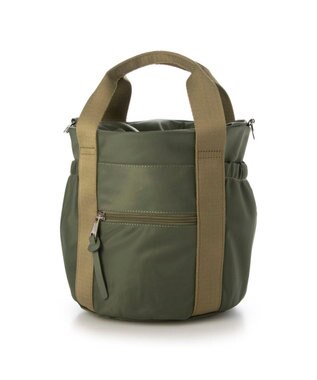 UNBILLION カシュカシュ cachecache / ドローコードナイロントートバッグ OL