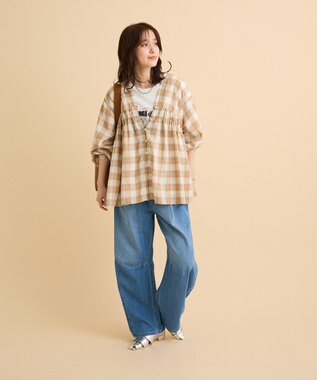 Green Parks アソート柄フォトＴシャツ Red