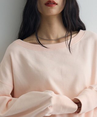 Green Parks オフショルスウェット Pink