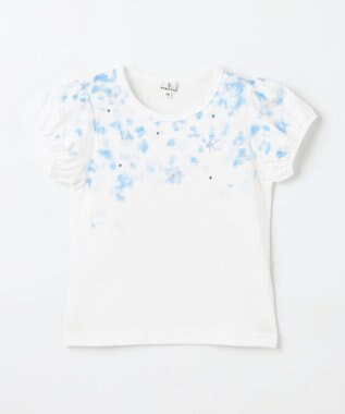 組曲 KIDS 【110-140㎝】ミスティフラワー Tシャツ オフホワイト