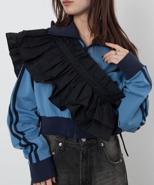 WEGO マルチWAY付けフリル ブラック