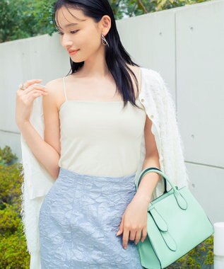 Wing カップ付きキャミソール ラク きれいなバストシルエット 綿混(身生地) 【シンクロブラトップ スリムストラップ】 ブラトップ 春 夏 ET1093 ウイング／ワコール クリーム