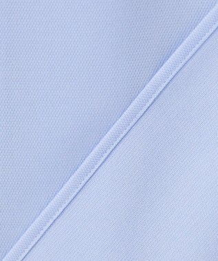 GOTAIRIKU 【ストレッチ/洗える】Albini ジャージ シャツ_ カッタウェイカラー サックスブルー系