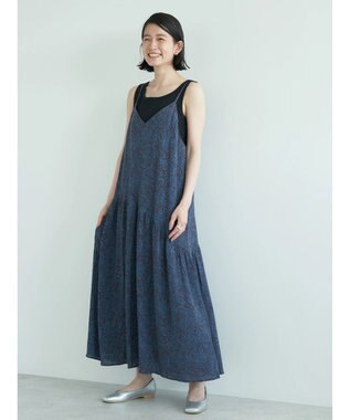 AMERICAN HOLIC ティアードギャザーキャミワンピース