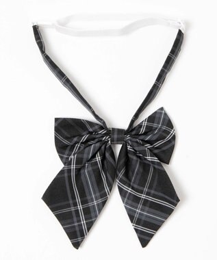 WEGO 【SCHOOL ITEM】チェックスクールリボン ブラックチェック1