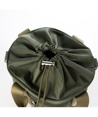 UNBILLION カシュカシュ cachecache / ドローコードナイロントートバッグ OL