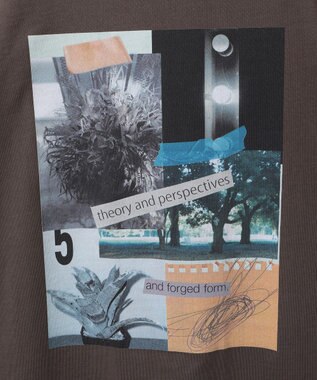 CRAFT STANDARD BOUTIQUE フォトプリントTEE Brown