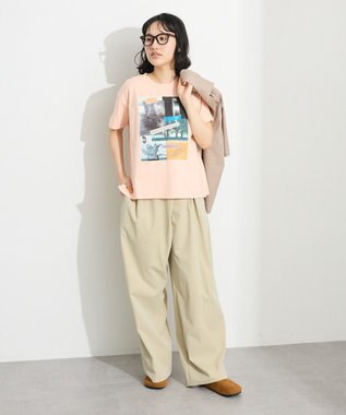 CRAFT STANDARD BOUTIQUE フォトプリントTEE Pink