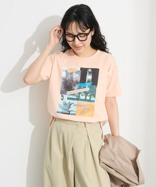 CRAFT STANDARD BOUTIQUE フォトプリントTEE Pink