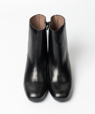 BONTRE 【BONTRE/ボントレ】スクエアショートブーツ ブラック/コンビ