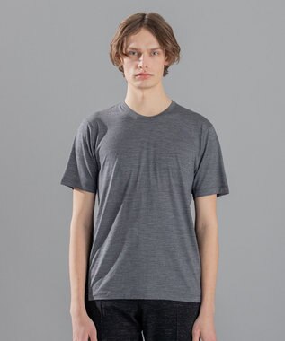 JOSEPH HOMME SUMMER WOOL JERSEY CREW NECK TEE ライトグレー系