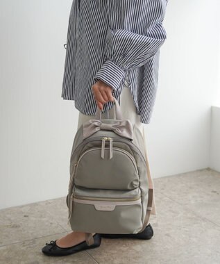 ACE BAGS & LUGGAGE Jewelna Rose プリモ・リュックサック A4ジャストサイズ 16195 ジュエルナローズ グレージュ