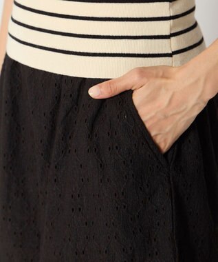 OP／FILA 【Ocean Pacific】レースショートパンツ ブラック