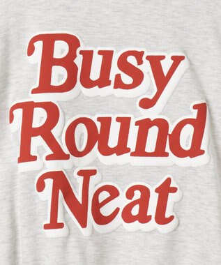 WEGO フォームプリントロゴスウェット ライトグレー